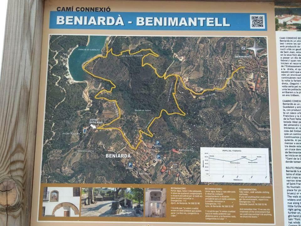 Vivienda Vacacional "Beniarda" Bagian luar foto